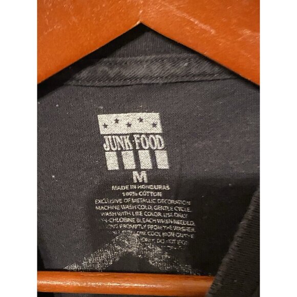 Oakland Raiders Black Men's T-Shirt M Football NFL Junk Food 2012 - Picture 6 of 11